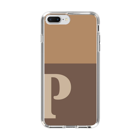 Slim Protection Case［ Original - initial two tone - P brown ］
