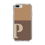 Slim Protection Case［ Original - initial two tone - P brown ］