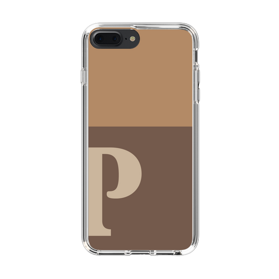 Slim Protection Case［ Original - initial two tone - P brown ］