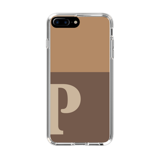 Slim Protection Case［ Original - initial two tone - P brown ］
