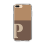 Slim Protection Case［ Original - initial two tone - P brown ］