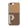 Slim Protection Case［ Original - initial two tone - P brown ］