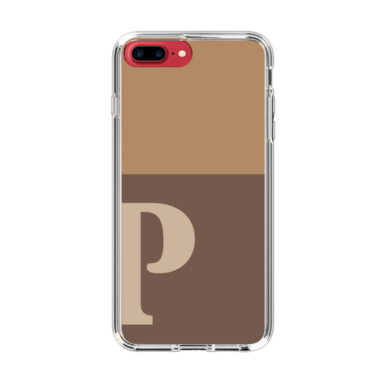 Slim Protection Case［ Original - initial two tone - P brown ］