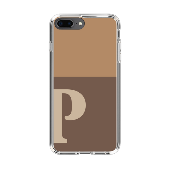 Slim Protection Case［ Original - initial two tone - P brown ］