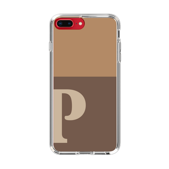 Slim Protection Case［ Original - initial two tone - P brown ］