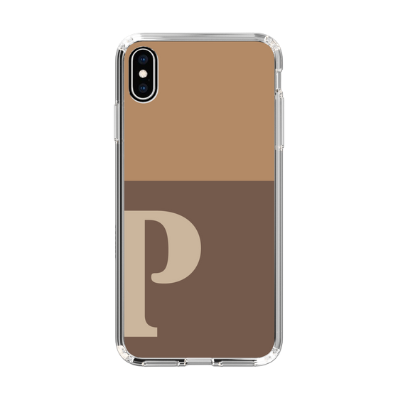 Slim Protection Case［ Original - initial two tone - P brown ］