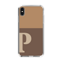 Slim Protection Case［ Original - initial two tone - P brown ］