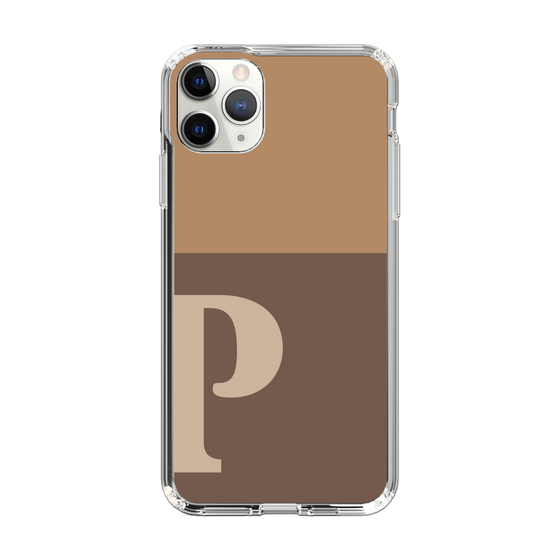 Slim Protection Case［ Original - initial two tone - P brown ］