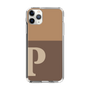 Slim Protection Case［ Original - initial two tone - P brown ］