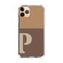 Slim Protection Case［ Original - initial two tone - P brown ］