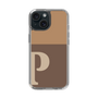 Slim Protection Case［ Original - initial two tone - P brown ］