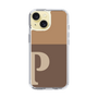 Slim Protection Case［ Original - initial two tone - P brown ］
