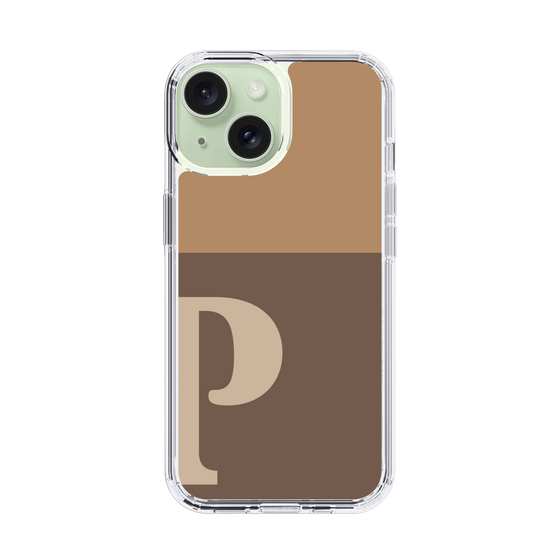 Slim Protection Case［ Original - initial two tone - P brown ］