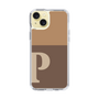 Slim Protection Case［ Original - initial two tone - P brown ］
