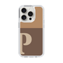 Slim Protection Case［ Original - initial two tone - P brown ］