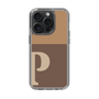 Slim Protection Case［ Original - initial two tone - P brown ］