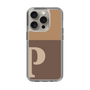 Slim Protection Case［ Original - initial two tone - P brown ］