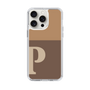 Slim Protection Case［ Original - initial two tone - P brown ］