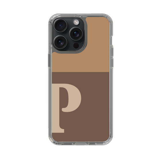 Slim Protection Case［ Original - initial two tone - P brown ］