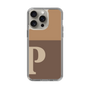Slim Protection Case［ Original - initial two tone - P brown ］