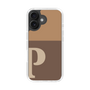 Slim Protection Case［ オリジナル - initial two tone - P brown ］