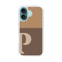 Slim Protection Case［ オリジナル - initial two tone - P brown ］