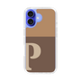 Slim Protection Case［ オリジナル - initial two tone - P brown ］
