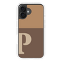 Slim Protection Case［ オリジナル - initial two tone - P brown ］