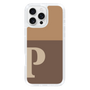 Slim Protection Case［ オリジナル - initial two tone - P brown ］