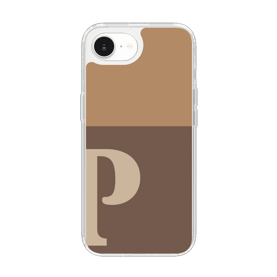 Slim Protection Case［ Original - initial two tone - P brown ］