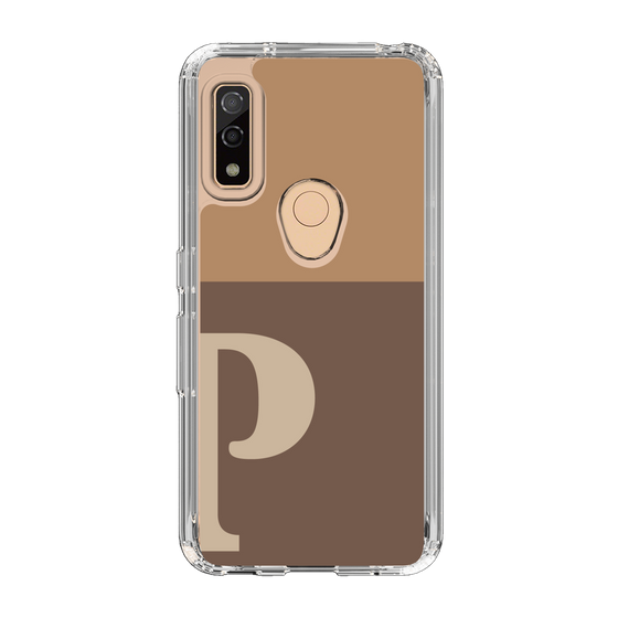 Slim Protection Case［ Original - initial two tone - P brown ］