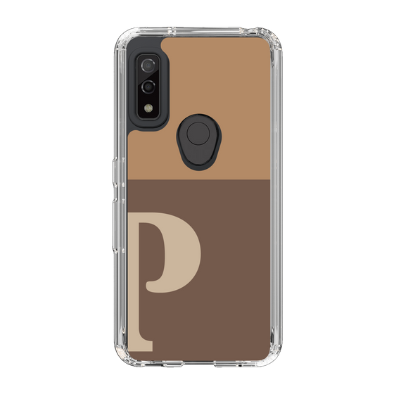 Slim Protection Case［ Original - initial two tone - P brown ］