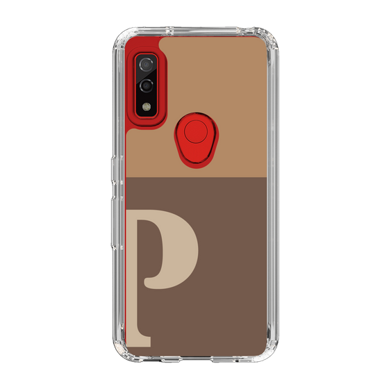 Slim Protection Case［ Original - initial two tone - P brown ］