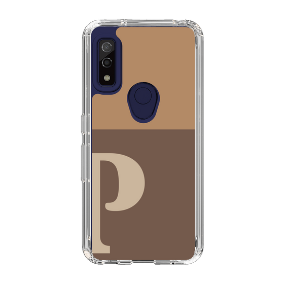 Slim Protection Case［ Original - initial two tone - P brown ］
