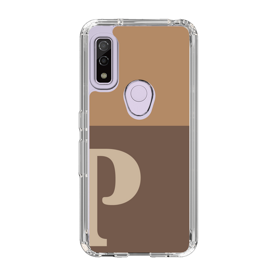 Slim Protection Case［ Original - initial two tone - P brown ］