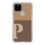 Slim Protection Case［ Original - initial two tone - P brown ］