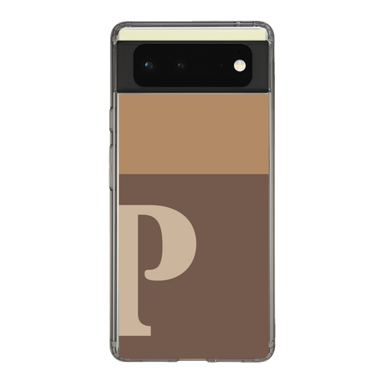 Slim Protection Case［ Original - initial two tone - P brown ］