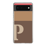 Slim Protection Case［ Original - initial two tone - P brown ］