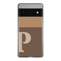 Slim Protection Case［ Original - initial two tone - P brown ］