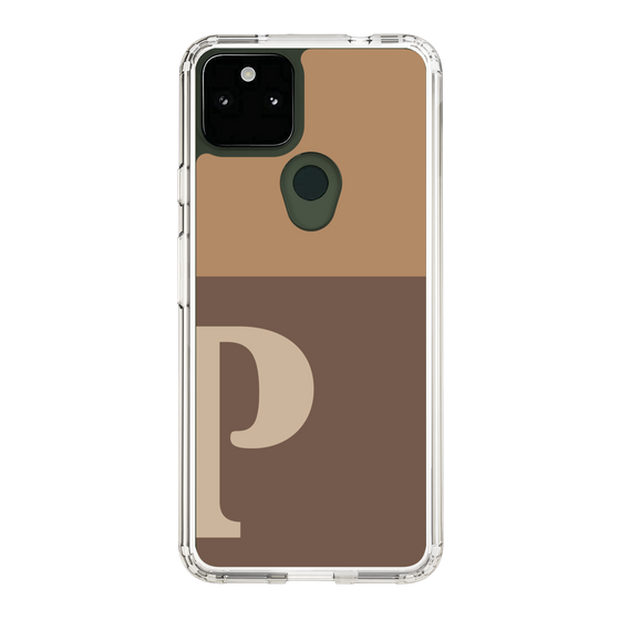 Slim Protection Case［ Original - initial two tone - P brown ］