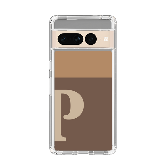 Slim Protection Case［ Original - initial two tone - P brown ］