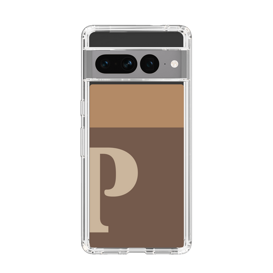 Slim Protection Case［ Original - initial two tone - P brown ］