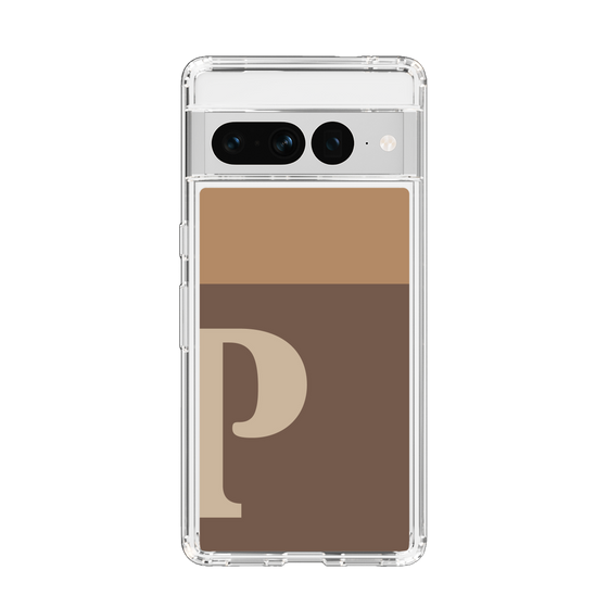 Slim Protection Case［ Original - initial two tone - P brown ］