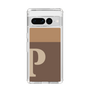 Slim Protection Case［ Original - initial two tone - P brown ］