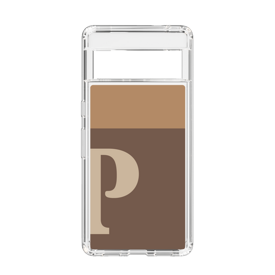 Slim Protection Case［ Original - initial two tone - P brown ］