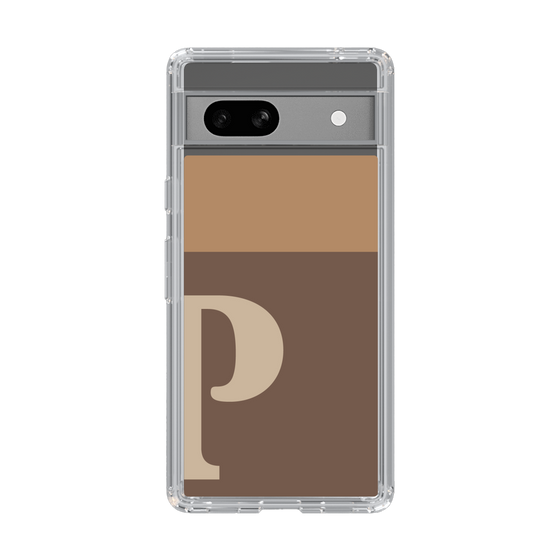 Slim Protection Case［ Original - initial two tone - P brown ］