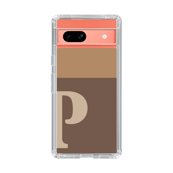 Slim Protection Case［ Original - initial two tone - P brown ］