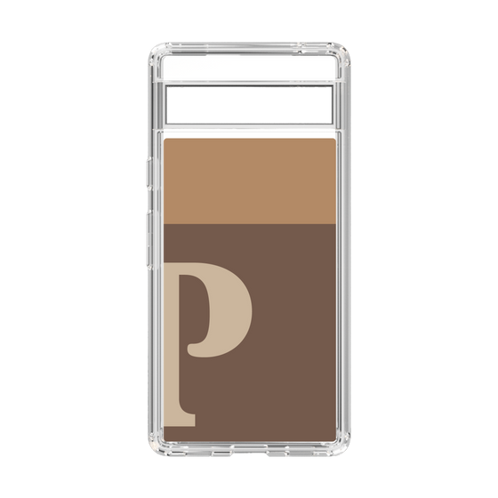 Slim Protection Case［ Original - initial two tone - P brown ］