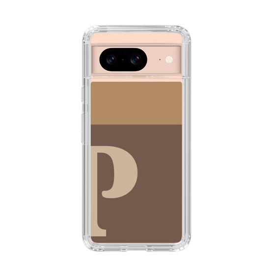 Slim Protection Case［ Original - initial two tone - P brown ］