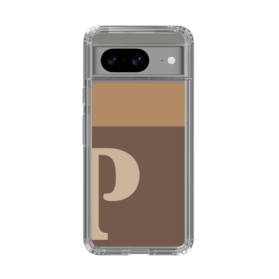 Slim Protection Case［ Original - initial two tone - P brown ］